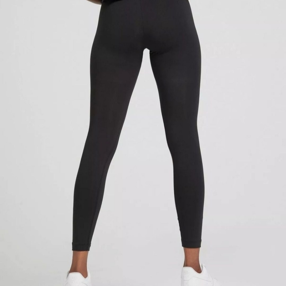 New Nike Club womens Leggings  Yoga Gym Run  Black pants cj1994  SIZE M - Picture 7 of 10